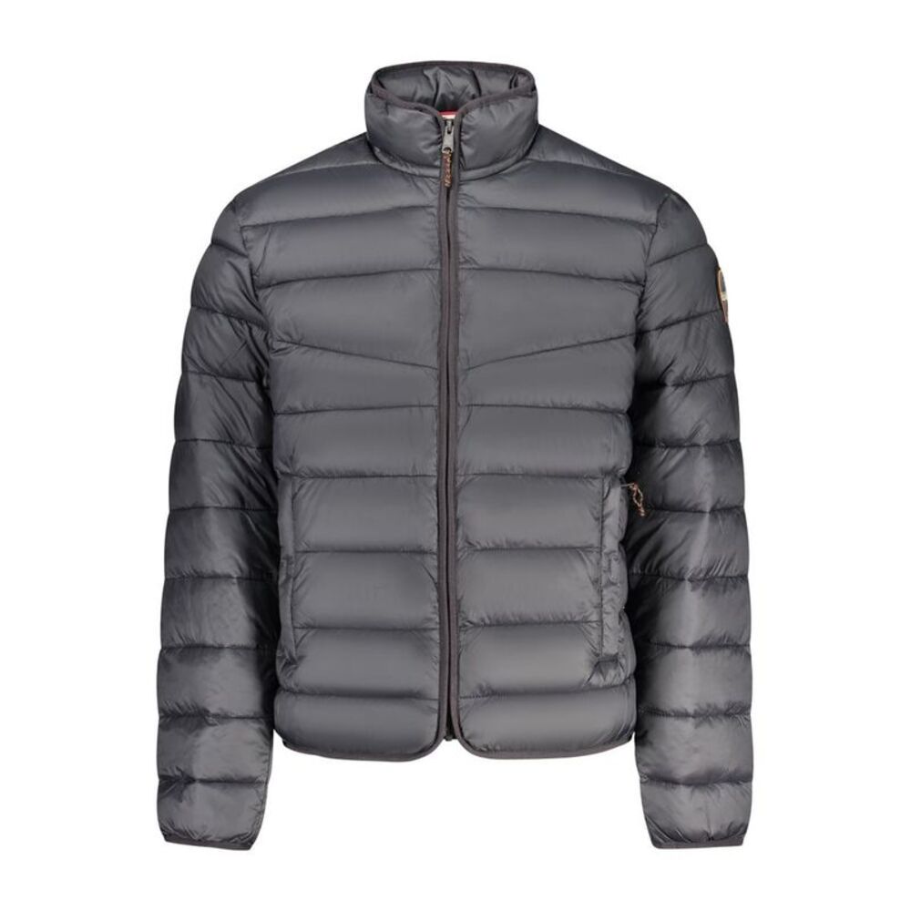 Napapijri Black Polyamide Shell Men's Jacket